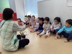 野菜の苗植えをしたよ！