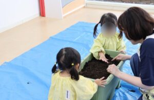 お芋掘りをしたよ！